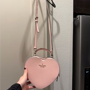 Kate Spade Loveshack Pink Heart Crossbody Bag